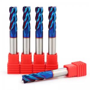 Fraise en bout pour aciers trempés (48-60 HRC)