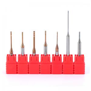 Solid Carbide Milling Cutter Hrc55 Long Neck Square End Mill fot CNC Tool