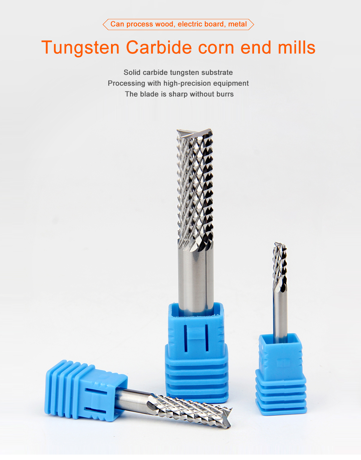 Carbide corn milling cutter