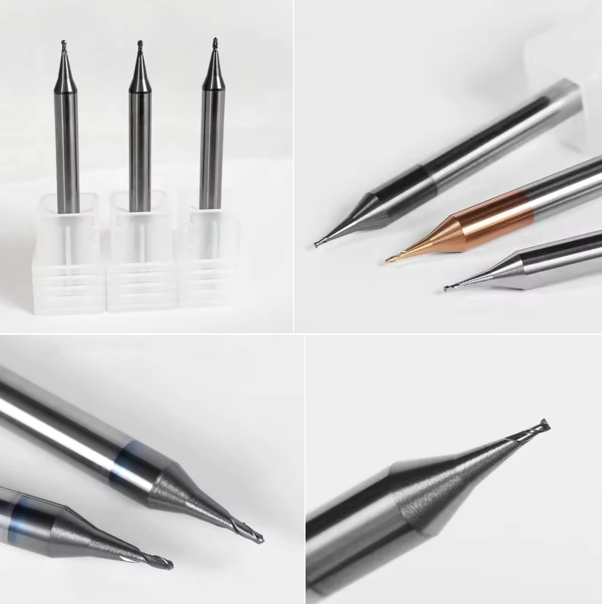 Micro Square Carbide End Mills(2F)