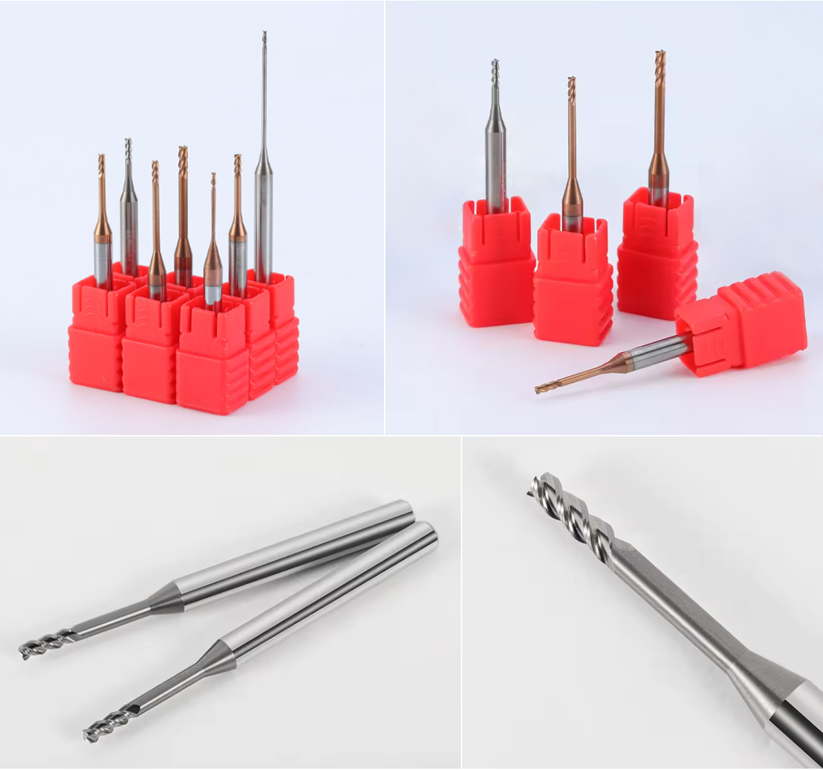 Solid Carbide Milling Cutter Hrc55 Long Neck Square End Mill fot CNC Tool