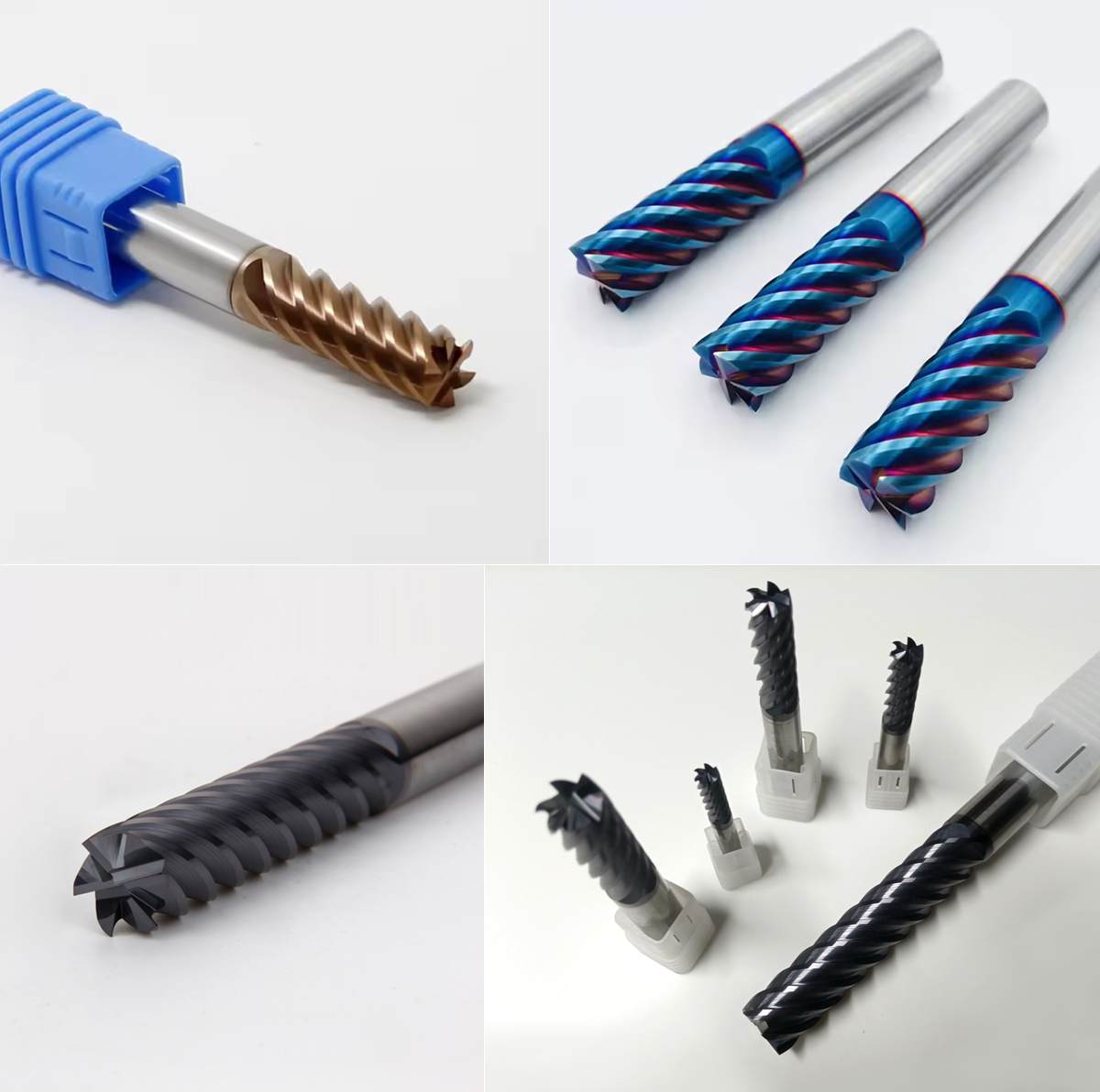  6 Flutes Finishing End Mills 