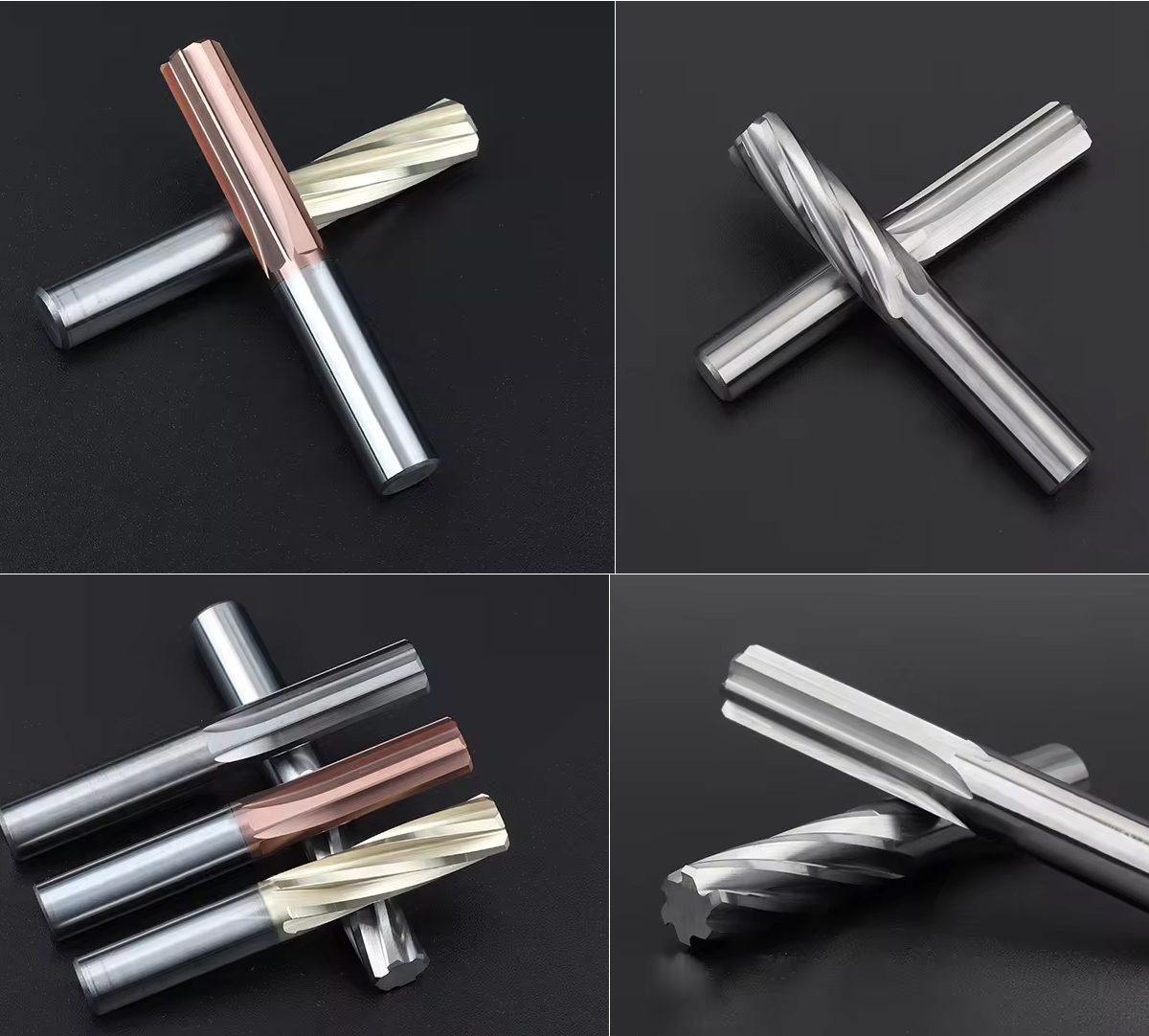 solid carbide straight fluted reamers