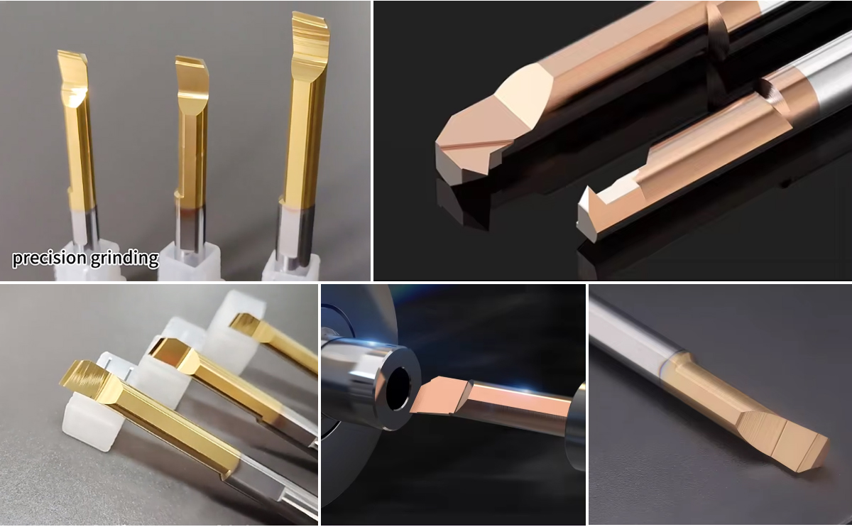 CNC Solid Carbide Micro Boring Cutter MTR Type Internal Boring