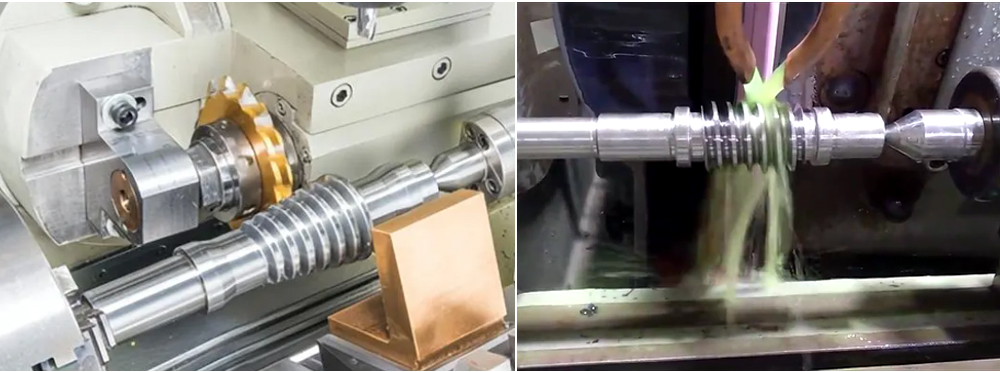D63 Tungsten carbide worm gear milling cutter with coating